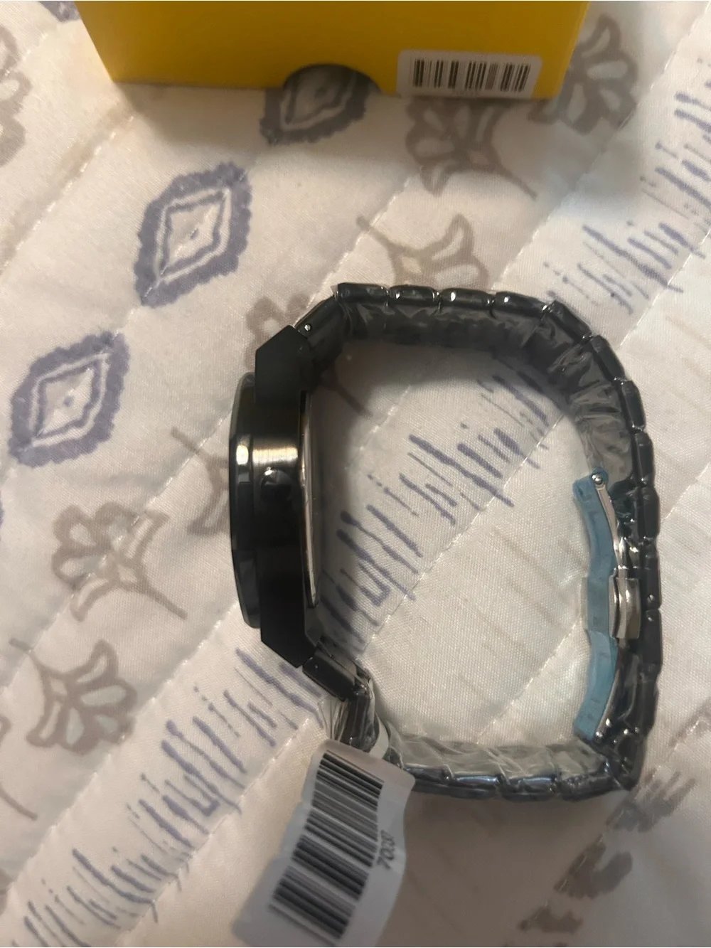 Invicta Black Men's Skeleton Dial Watch